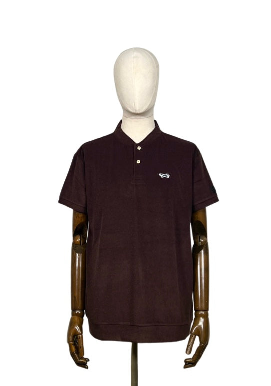 THE FOX Golf パイルスタンドシャツ / BROWN