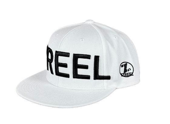 IZREEL CAP / WH-BK logo – IZREEL ONLINE STORE