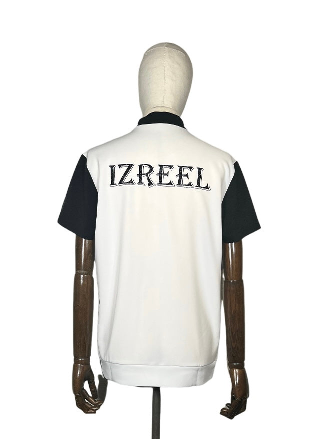 IZREEL イズリール　半袖モックネック　ゴルフ　ビックロゴ　M 楽天市場】IZREEL イズリール 半袖モックZIP メンズ ゴルフ