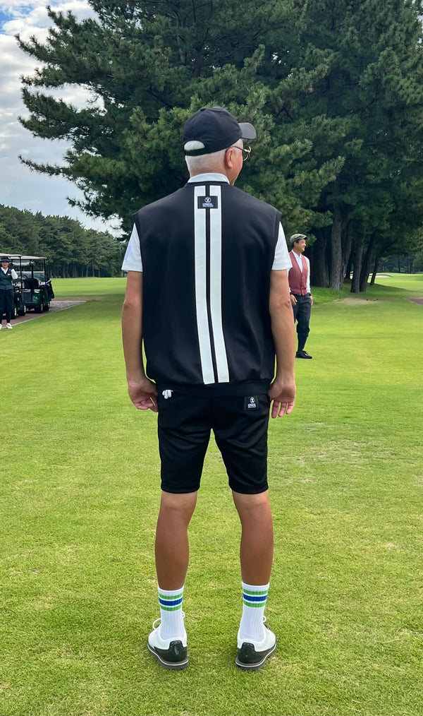 IZREEL × HiKRASS クルーネックベスト / BK – IZREEL ONLINE STORE