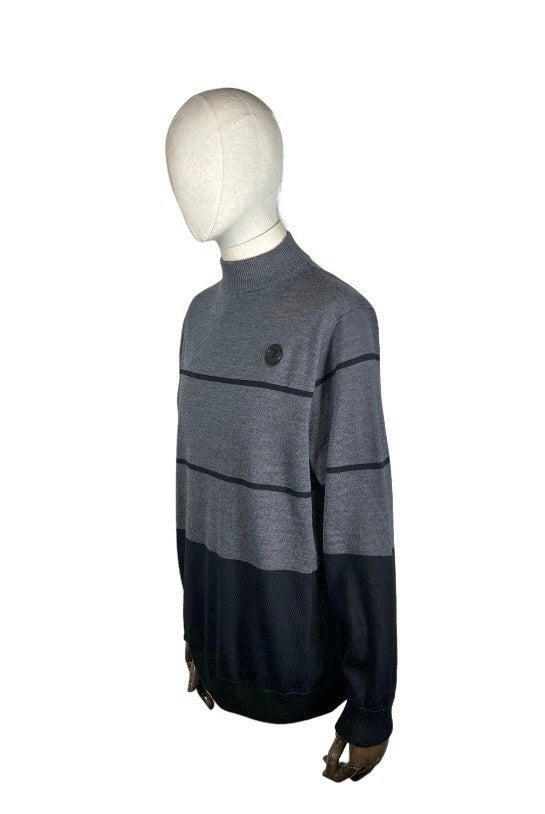 IZREEL ハイネックニット / GRAY