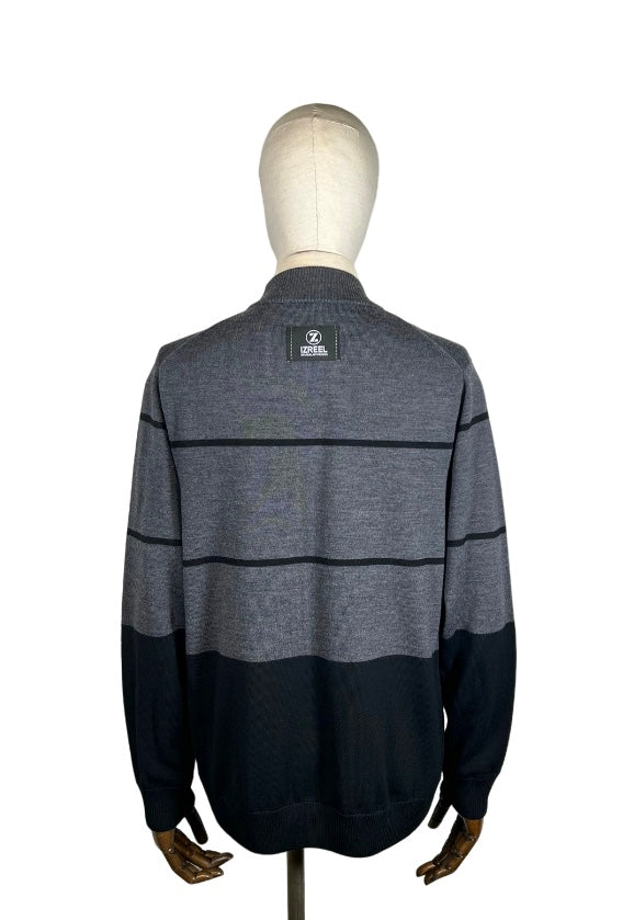 IZREEL ハイネックニット / GRAY