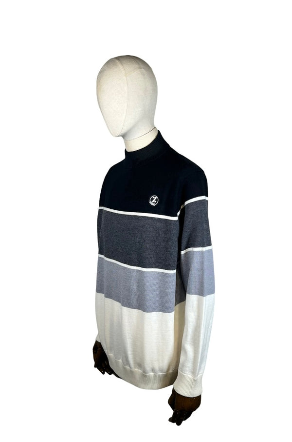 IZREEL ハイネックニット / BK