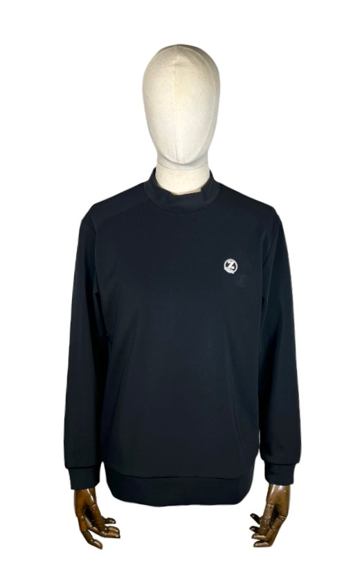 IZREEL 長袖モック / BK