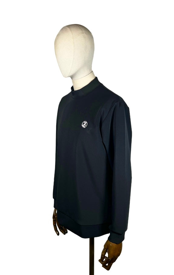 IZREEL 長袖モック / BK