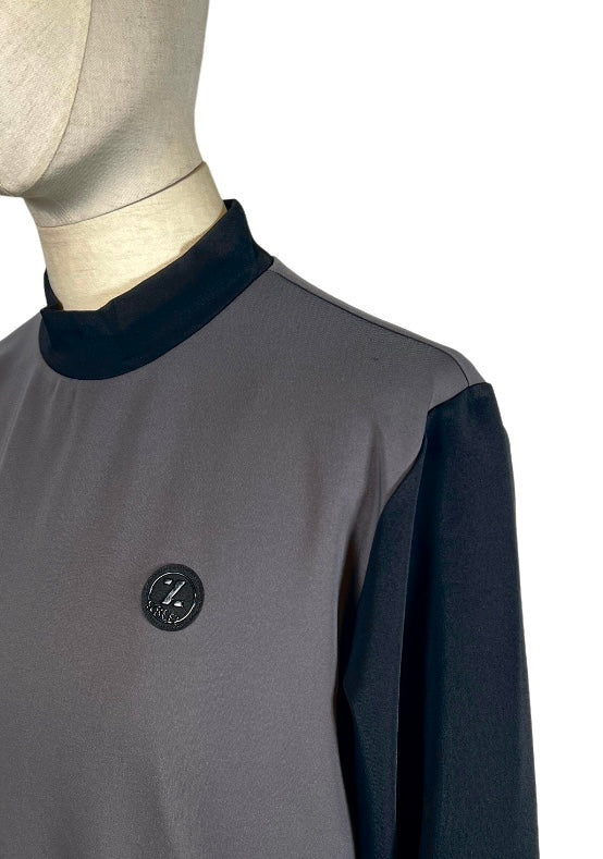 IZREEL 長袖モック / GRAY