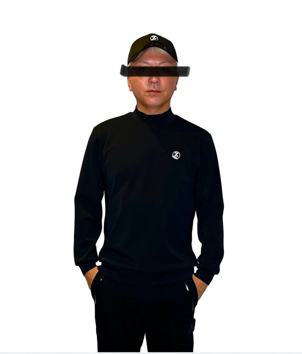 IZREEL 長袖モック / BK