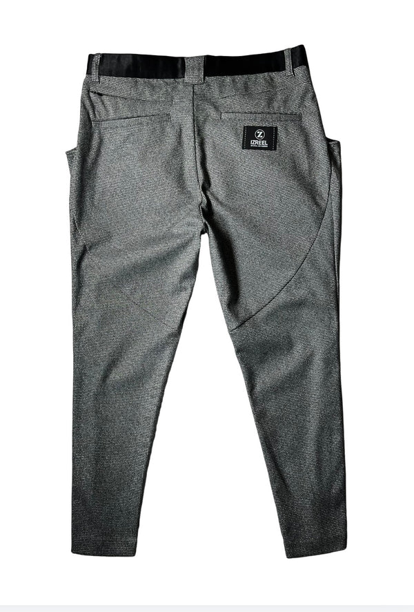 IZREEL ウールライクジョッパーズ / WH×BK