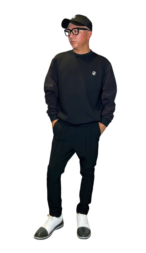 IZREEL ドレープサルエル / BK