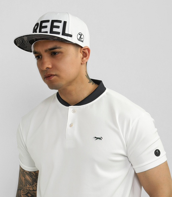 IZREEL CAP / WH-BK logo