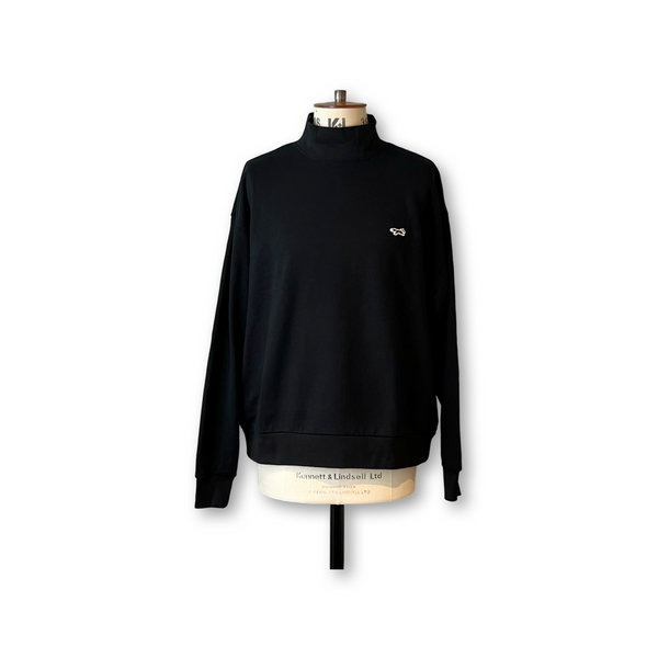 THE FOX Golf モックネックシャツ / Black